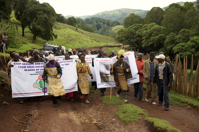 Demonstration in Kenya