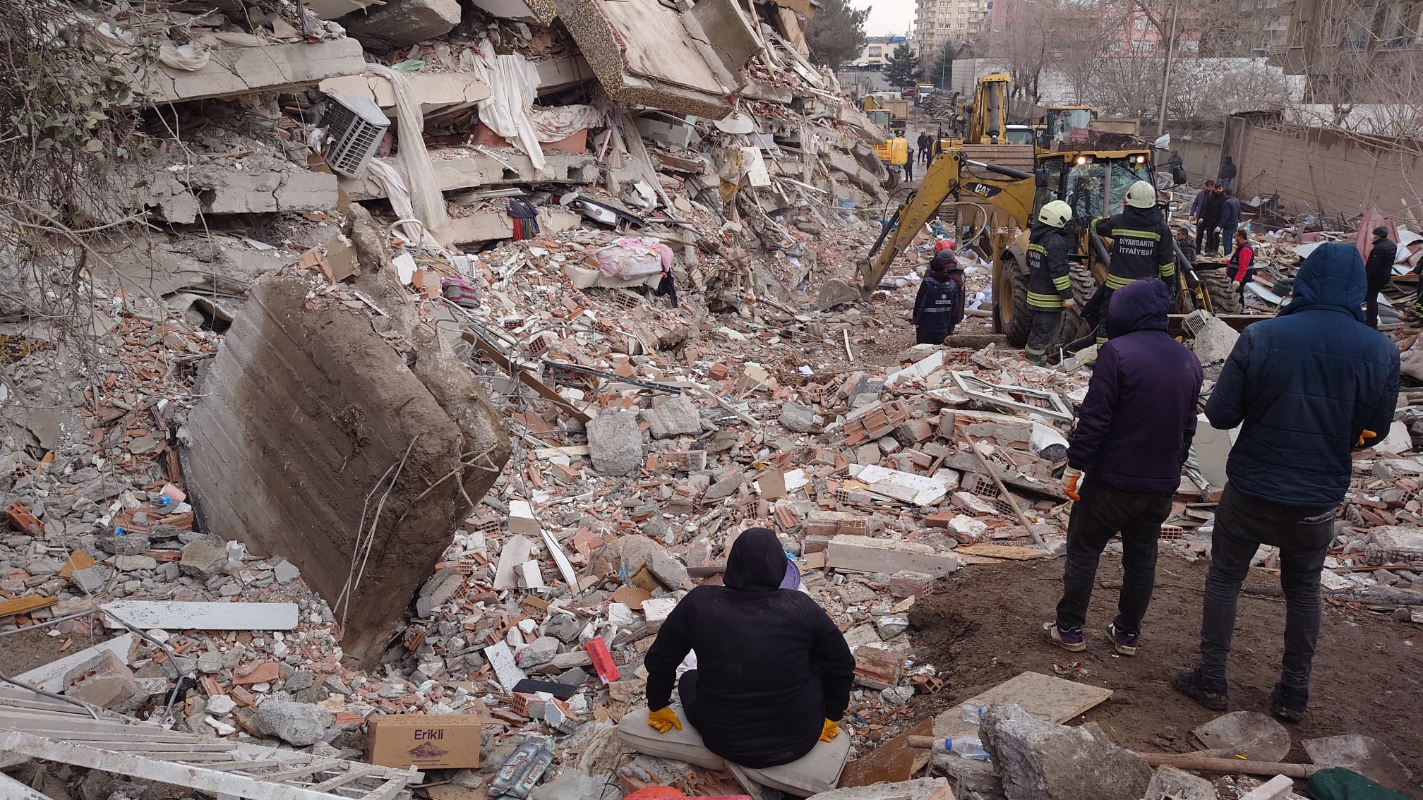 Earthwuake damage in Turkey, February 2023
