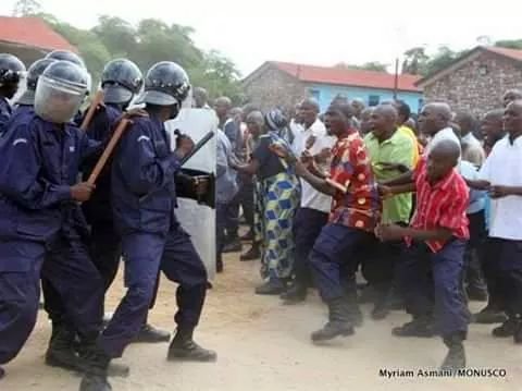 DRC protest