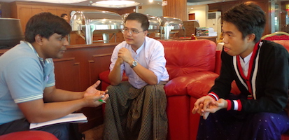 Meeting with HRDs in Burma